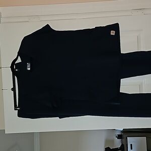 Carhartt Navy Scrubs Set Large